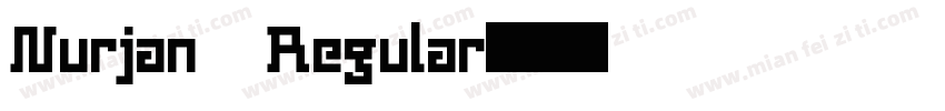 Nurjan Regular字体转换